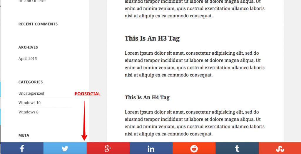 SHARE WIDGET